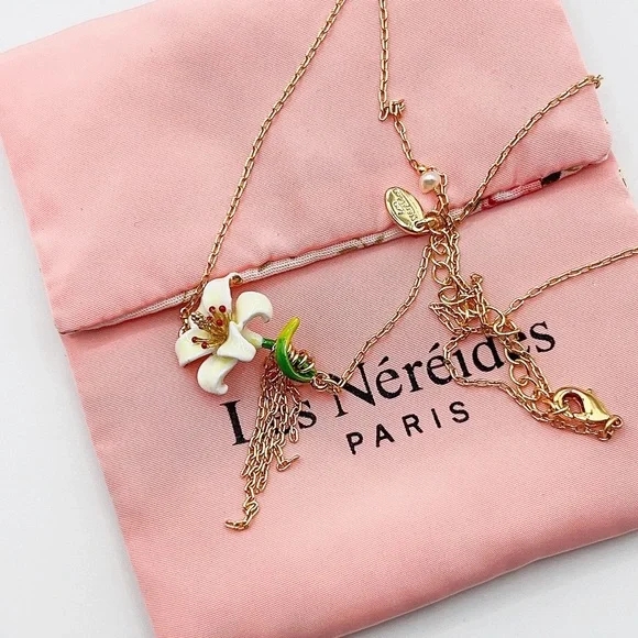 Les Nereides lily necklace - Picture 2 of 2